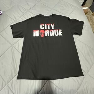 Vlone X City Morgue Black TShirt XL
